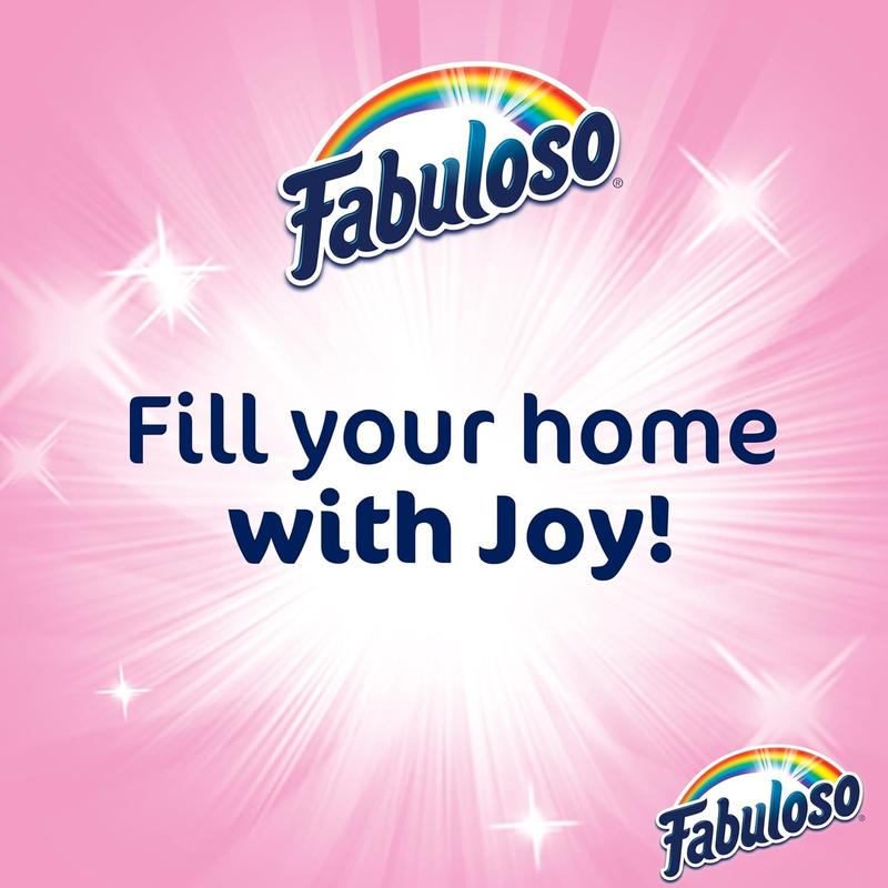 Fabuloso Multi-Purpose Cleaner & Floor Cleaner, 2X Concentrated, Watermelon Scent, 56 Fluid Ounces Colgate-Palmolive