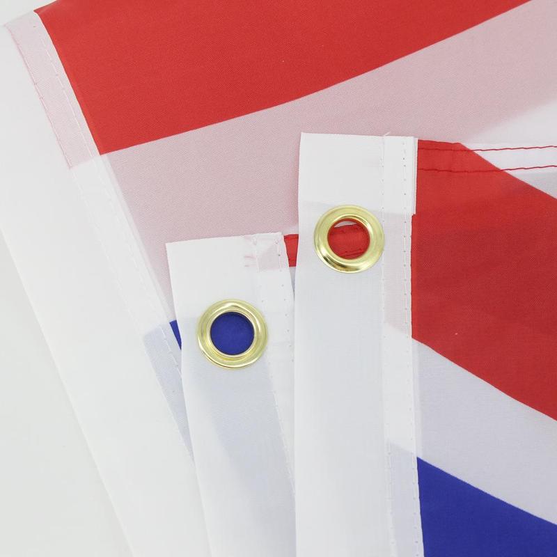 United Kingdom Flag, Union Jack, 3x5ft 90x150cm UK Flag, Hanging Polyester British National Flag Banner for Celebration