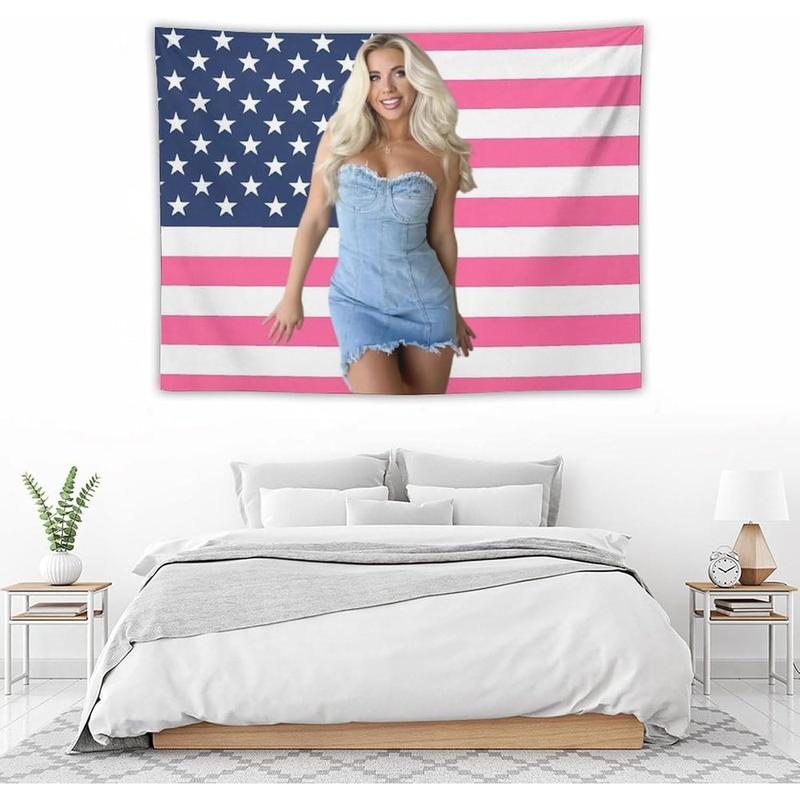 Megan Moroney Tapestry Is Used to Decorate Living Room, Bedroom, Wall, Interior Space And Happy Party