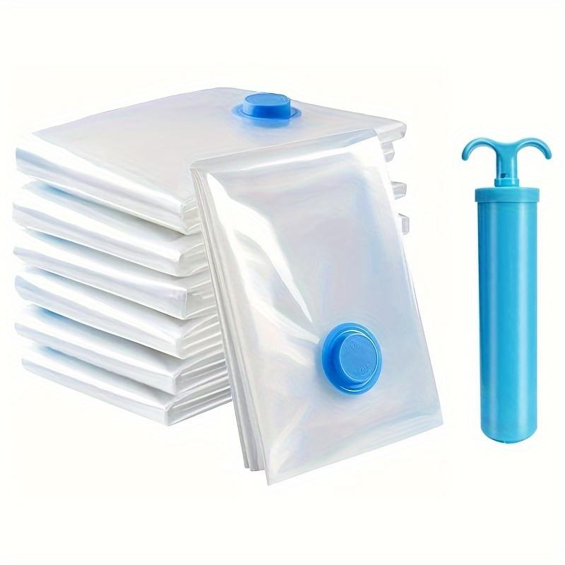 Transparent vacuum compression bag Seasonal storage bag Clothing quilt storage bag Snowflake cover hand roll thickened explosion-proof zipper