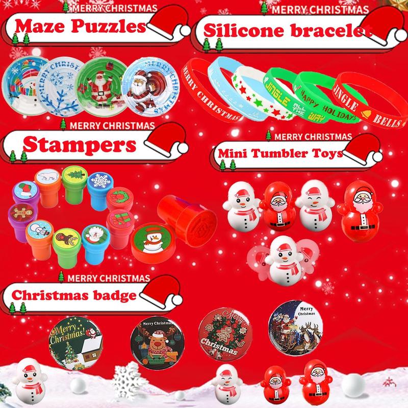 Party Favors for Kids, Christmas Goodie Bag Stuffers Prizes for Kids Classroom, Treasure Box Toys for Classroom, Pinata Stuffers, Bulk Stocking Stuffers for Kids 4-8 Gifts