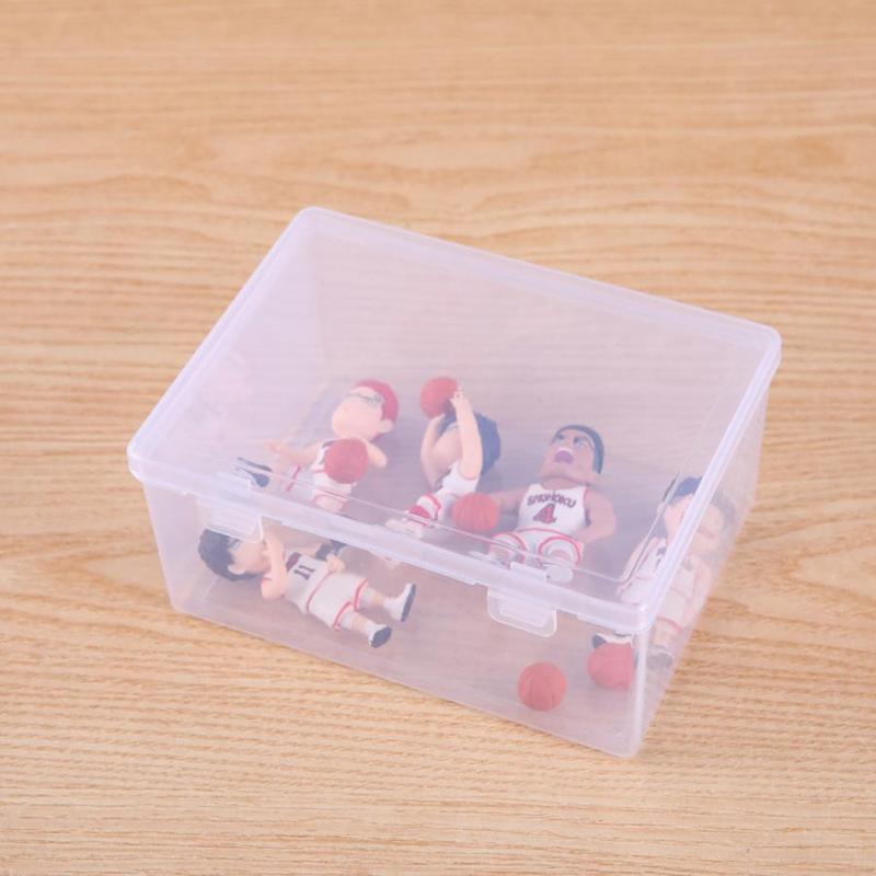 Clear Storage Box, 1 Count Multi-grid Storage Box with Lid, Home Organizer for Jewelry, Electronics, Stationery, Office Supplies