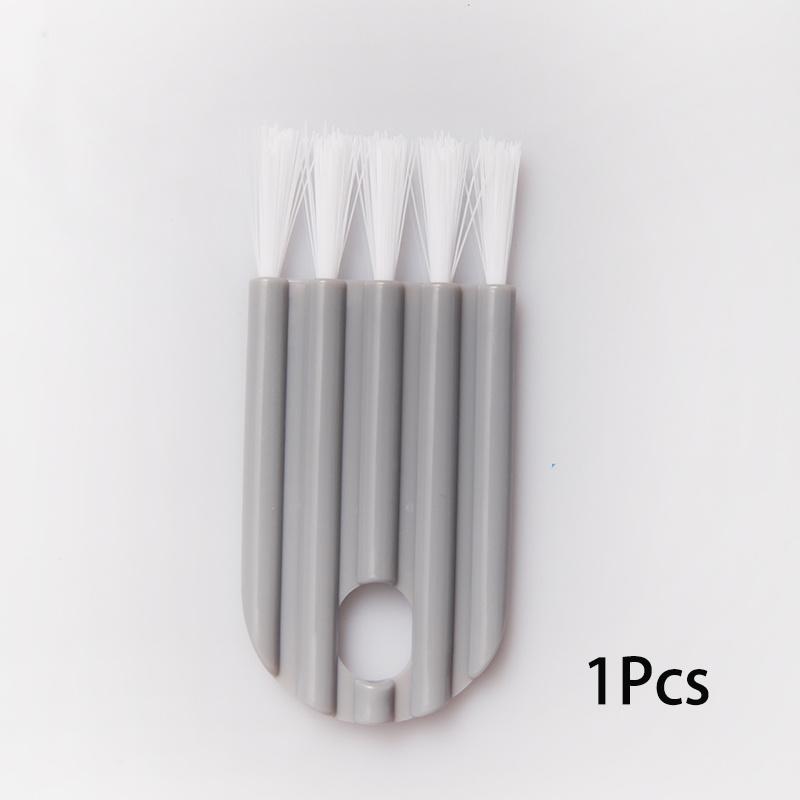 1 2pcs Mini Cleaning Brush, Soft Crevice Cleaning, Multifunctional Computer Tool for Keyboard, and Cup Glass Cover Cleaning Handheld Kitchen Plastic