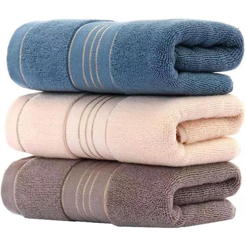 3 Pack Hand Towels for Bathroom, Cotton Face Towels, Super Soft Highly Absorbent Decorative Hand Towel Set for Gym, Shower, Hotel, Spa 13x30 Inch