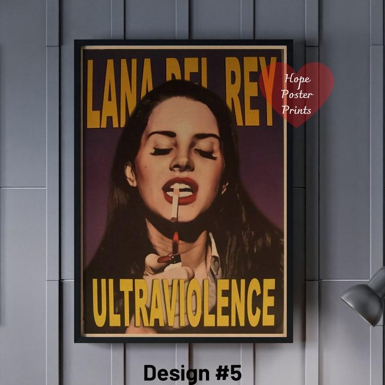 LanaaDelRey Poster, Lana Del Rey Born to Die Album Poster, LanaaDelRey Print, Lana Del Rey Decor, LanaaDelRey  Wall Art SJDWL