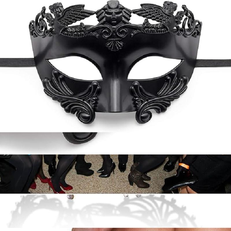 Masquerade Mask for Men- Roman Greek Mythological Ventian Mask Halloween Cosplay Mardi Gras