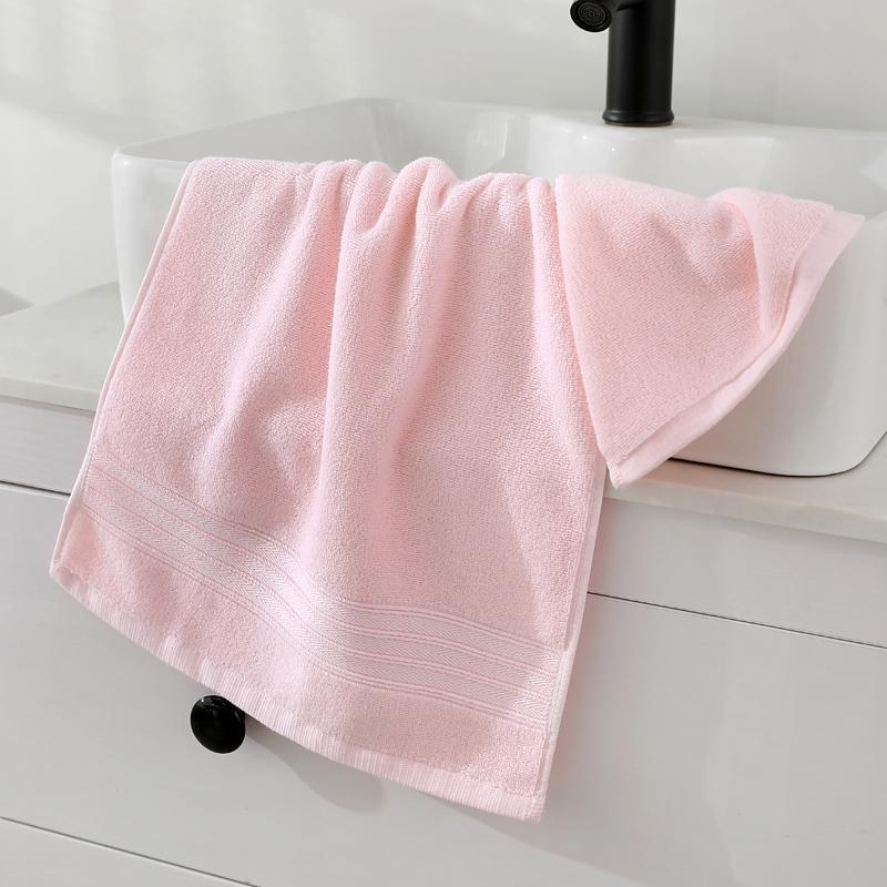 Solid Color Bath Towel Set, 3 Counts Soft Absorbent Skin Friendly  Face Towel, Bath Towel for Home Bathroom Dormitory Travel Hotel