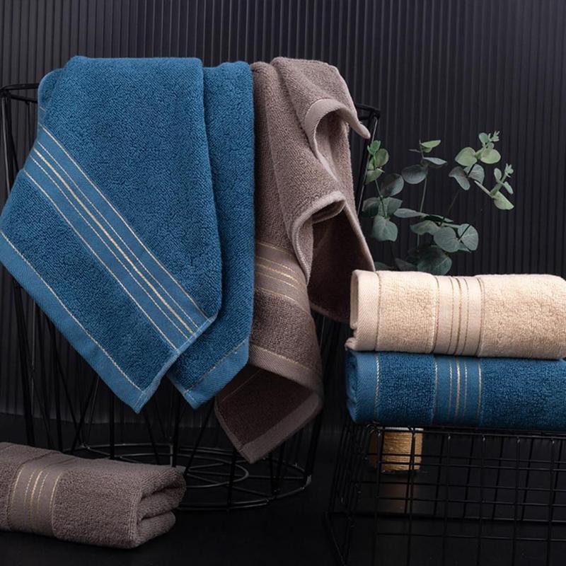 3 Pack Hand Towels for Bathroom, Cotton Face Towels, Super Soft Highly Absorbent Decorative Hand Towel Set for Gym, Shower, Hotel, Spa 13x30 Inch