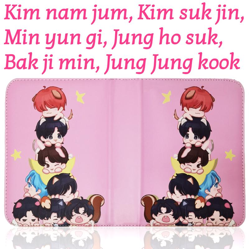 Kpop Bangtan Boys BTS Photocard Binder 400 Pockets, idol Cartoon Cute Photo Album, Christmas Gift for Children photo album