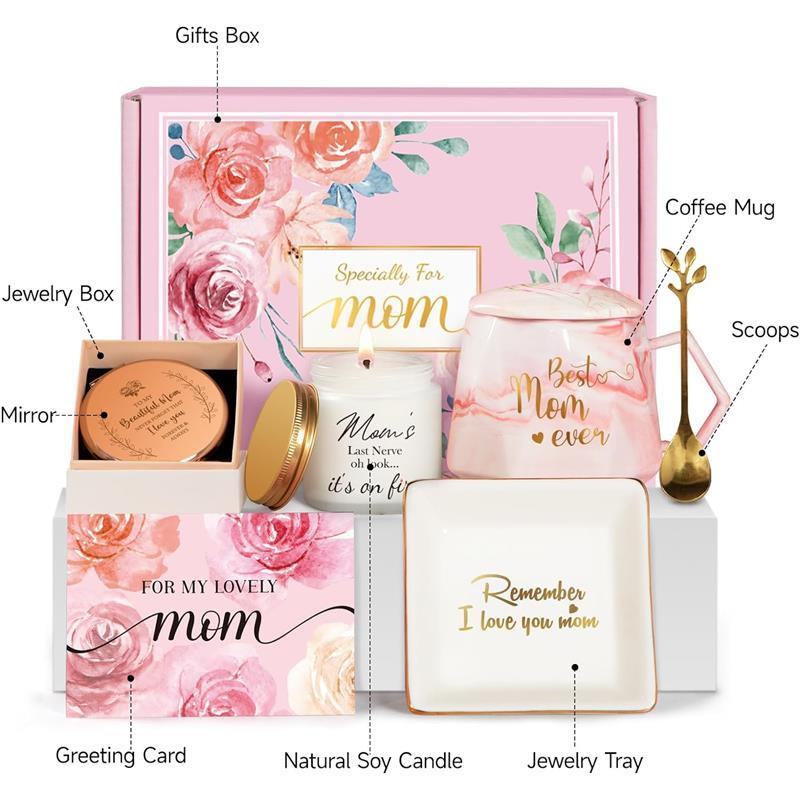 Mothers Day Unique Christmas Gifts for Mom Box Set