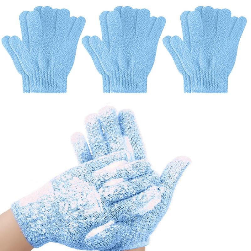 Bath Glove, 10pcs 2 Counts Per Color Soft Exfoliating Glove, Shower Glove for Whole Body, Bathroom Accessories Everything Showers Products, Summer Essentials