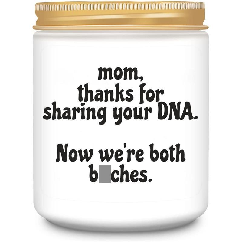 Funny Gifts for Mom Birthday Gifts,Mom Gifts from Daughter Son,Unique Mothers Day Thanksgiving Christmas Gifts,Lavender Scented Candles Gifts for Women