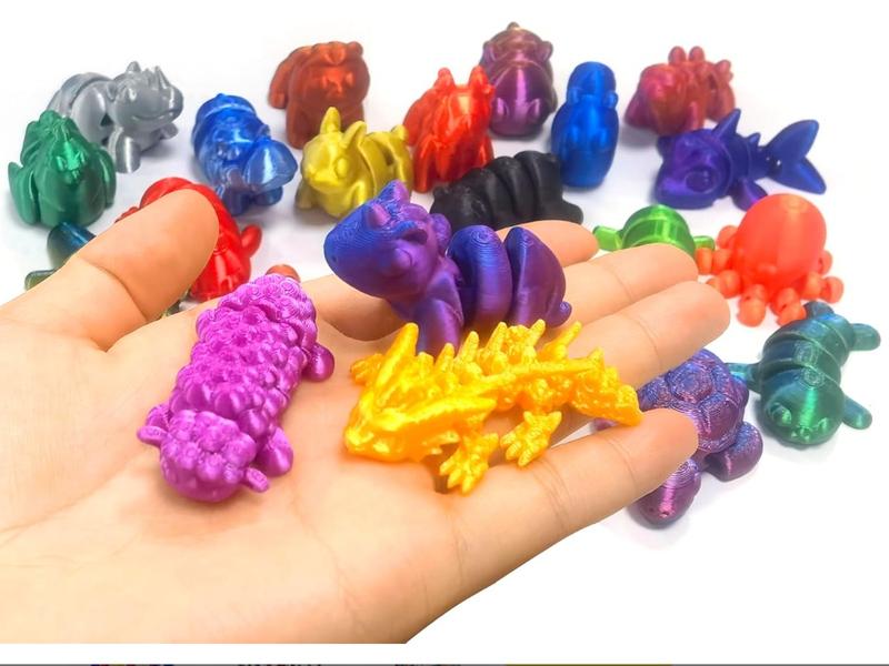 2024 Christmas Advent Calendar with Mini 3D Print Animals Set Toys Inside Great for Kids Christmas Stocking Stuffers Christmas Party Favors Gifts