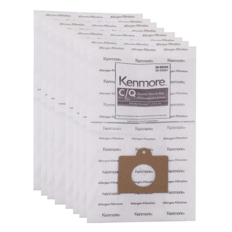 Other 50104 Kenmore Vacuum Bag, Type C and Q, 8-Pack Genuine Original Equipment Manufacturer (OEM) Part