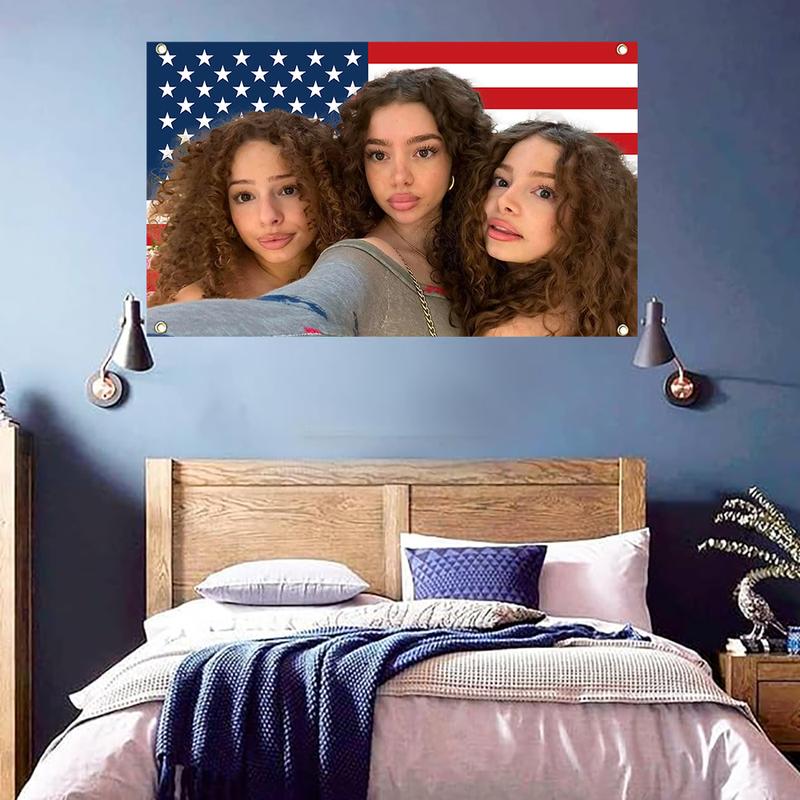 kalogeras sisters Flag 3x5 feet outdoor indoor decoration can be used as gift souvenir bedroom college dormitory concert bar decorations