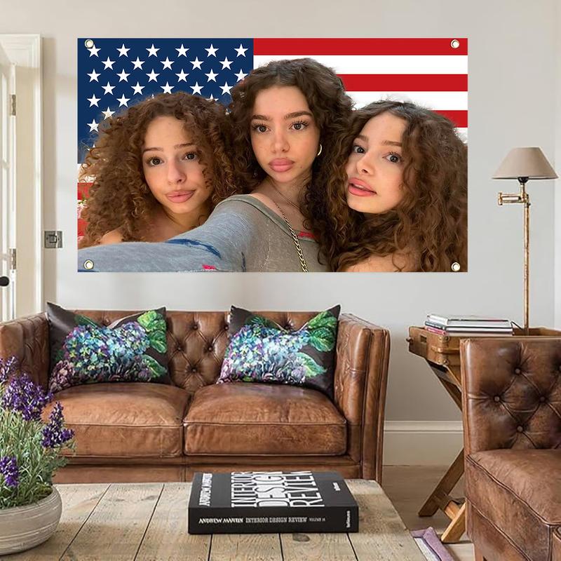 kalogeras sisters Flag 3x5 feet outdoor indoor decoration can be used as gift souvenir bedroom college dormitory concert bar decorations