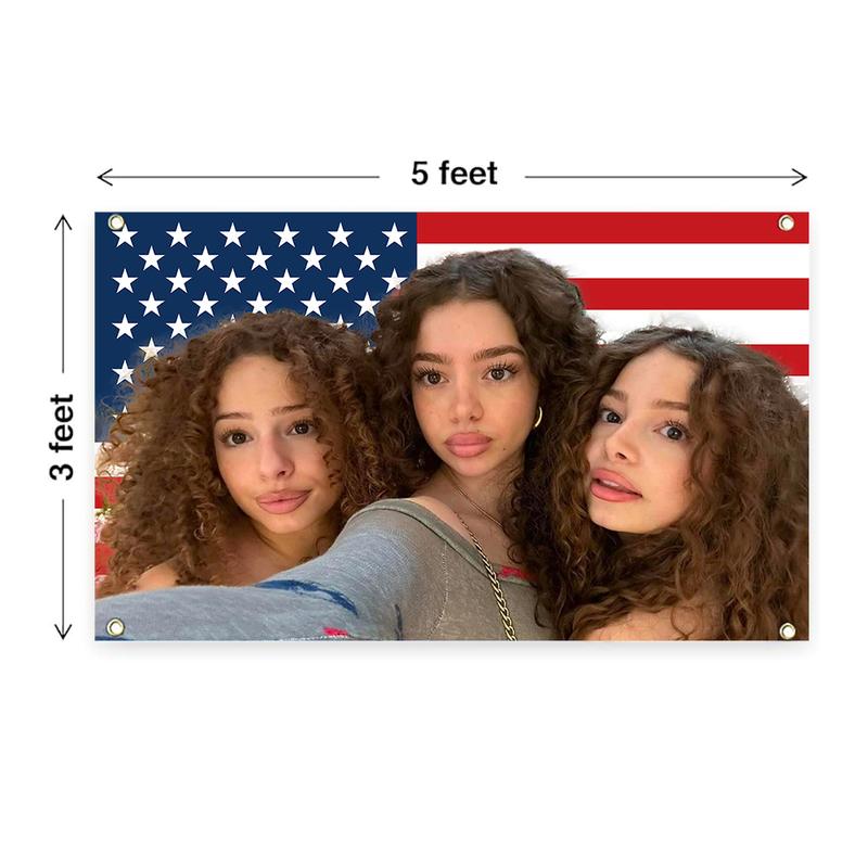 kalogeras sisters Flag 3x5 feet outdoor indoor decoration can be used as gift souvenir bedroom college dormitory concert bar decorations