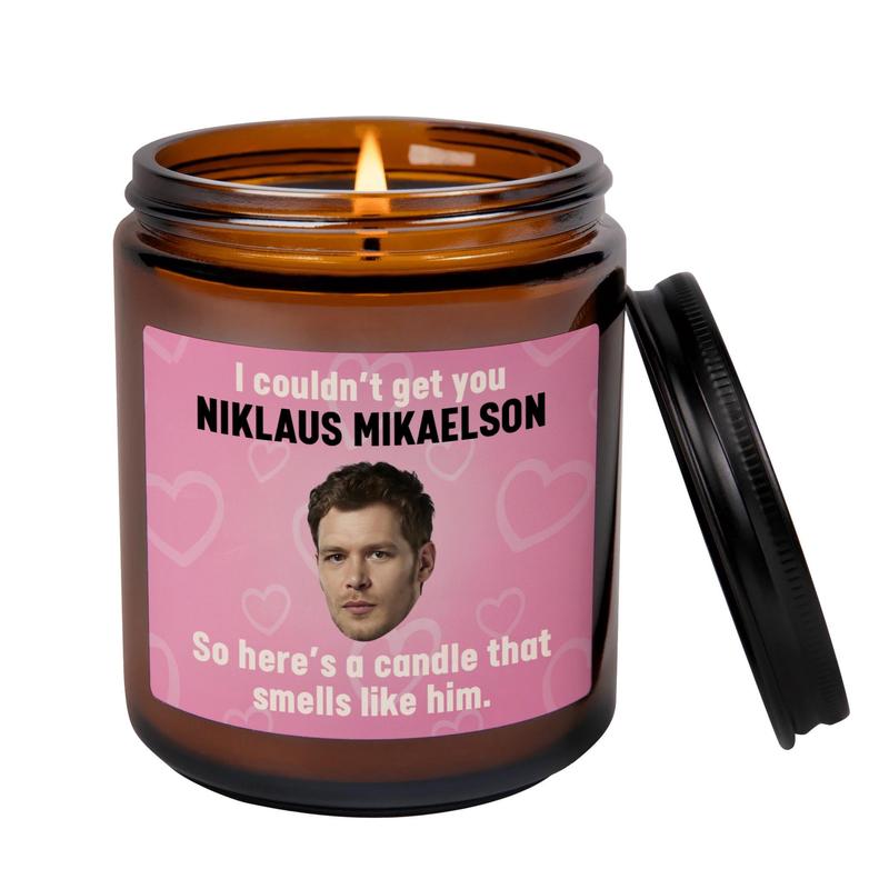 Smells like Niklaus Mikaelson Candle | Niklaus Mikaelson Fan Gift, Best Friend Gifts, Fandom Inspired Candle | Soy Wax Scent Candle