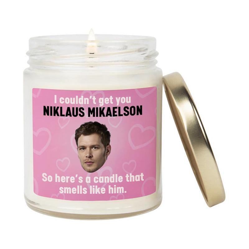 Smells like Niklaus Mikaelson Candle | Niklaus Mikaelson Fan Gift, Best Friend Gifts, Fandom Inspired Candle | Soy Wax Scent Candle