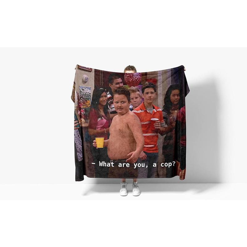 Gibby What are You, A Cop? Tapestry, Funny Flag for College Dorm, Available in Sizes from 40